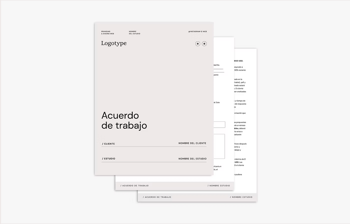 Presupuesto & contrato